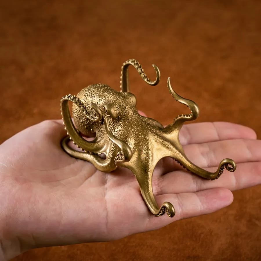 🐙 Octopus Phone Stand & Pen Holder – Playful Desktop Organizer ✨