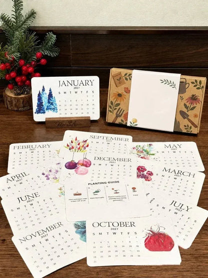 ✨⏳ Last Day Promotion🌱Eco-Friendly Plantable ''Timeless'' Seed Calendar 2027
