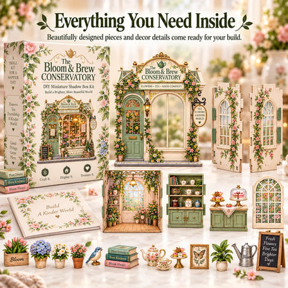 🎄 The Christmas Toy Shop™-DIY 3D Miniature House Kit