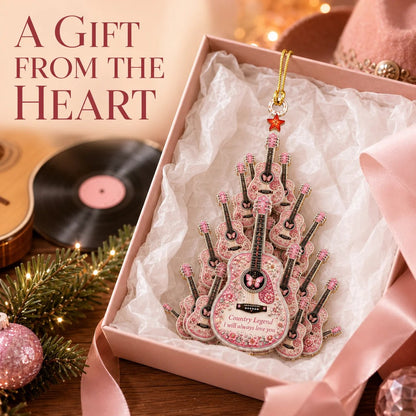 🎄 🎸 Queen of Country 1946-2026 “Timeless Spirit” Hanging Ornament