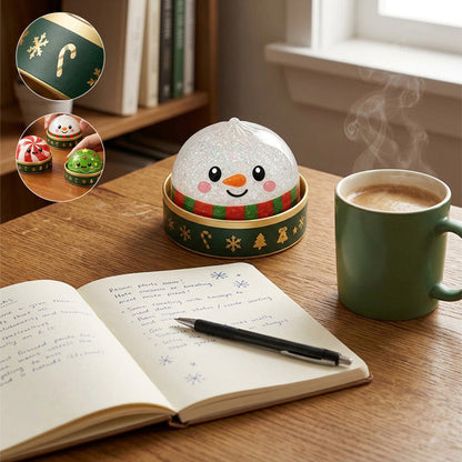 🎁Christmas Baozi Glitter Jelly Stress Relief Squishy Toy