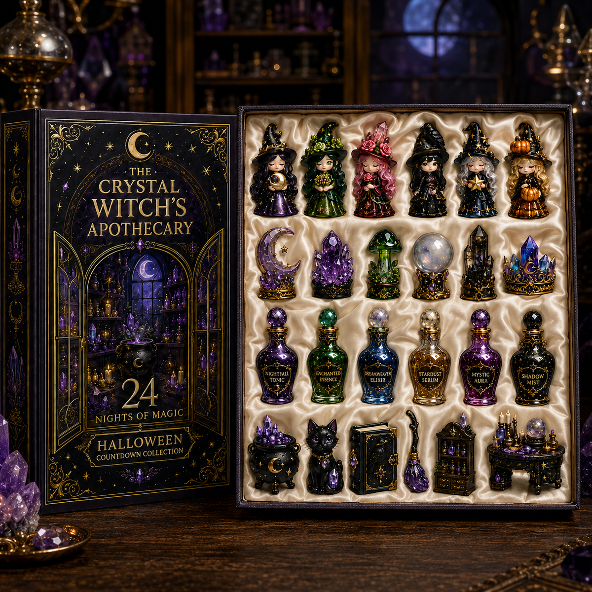 Complete Crystal Witch Apothecary collection