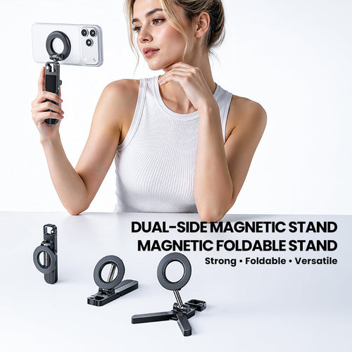 360° Magnetic Phone Holder – Foldable, Adjustable & Hands-Free