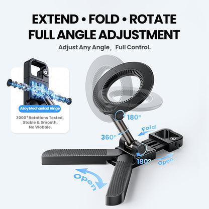 360° Magnetic Phone Holder – Foldable, Adjustable & Hands-Free