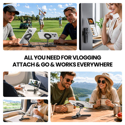 360° Magnetic Phone Holder – Foldable, Adjustable & Hands-Free