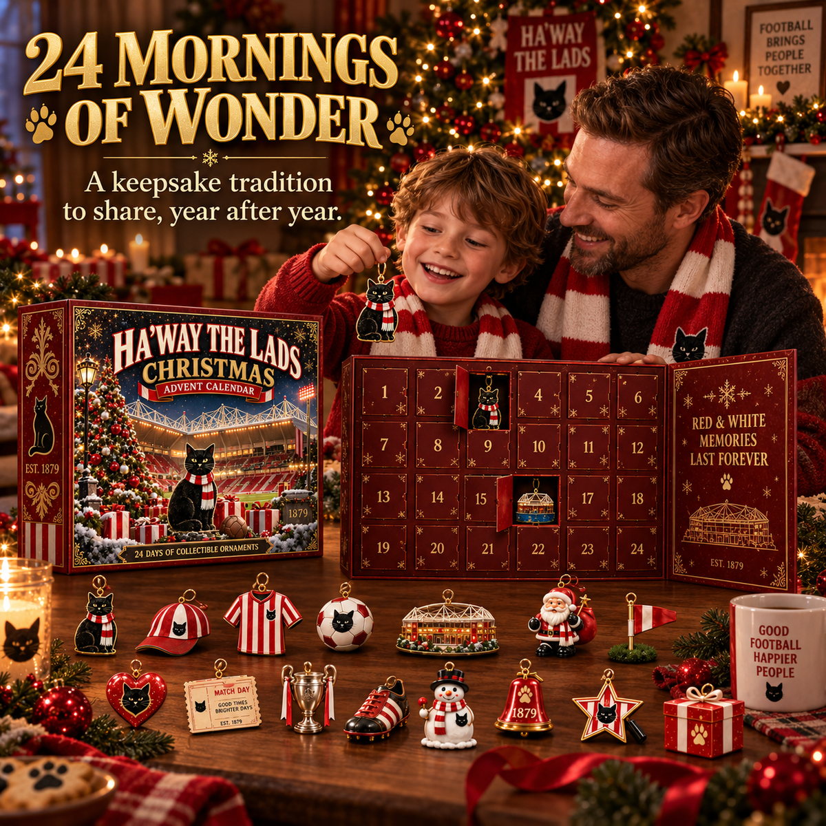 ⚽🎄 Ha’way the Lads! 24-Day Football Advent Calendar – 3