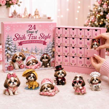 24 Days of Shih Tzu Style Advent Calendar – 24 Unique Collectibles