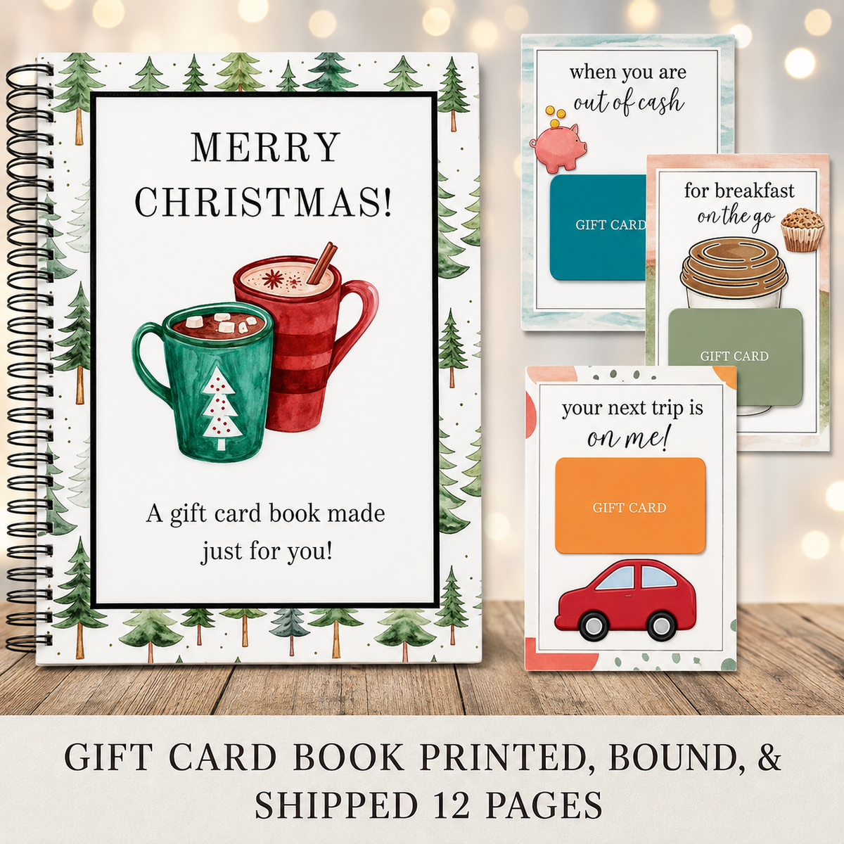 Christmas Gift Card Book product image 3