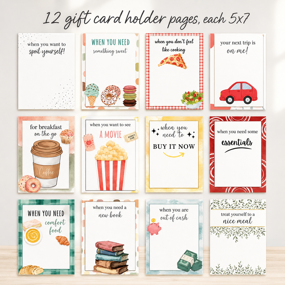 Christmas Gift Card Book product image 4