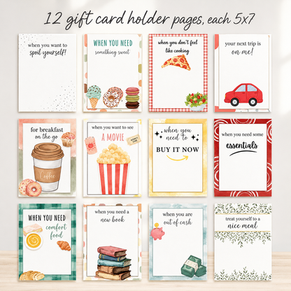 Christmas Gift Card Book product image 4