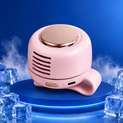 🌬️ Portable Bladeless Clip Fan – USB Rechargeable, 3-Speed Personal Cooling Fan ✨