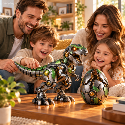 🦖 🥚🔥 Mechanical T-Rex Egg – From Mysterious Egg to Mighty Robotic Dinosaur!⚙️✨