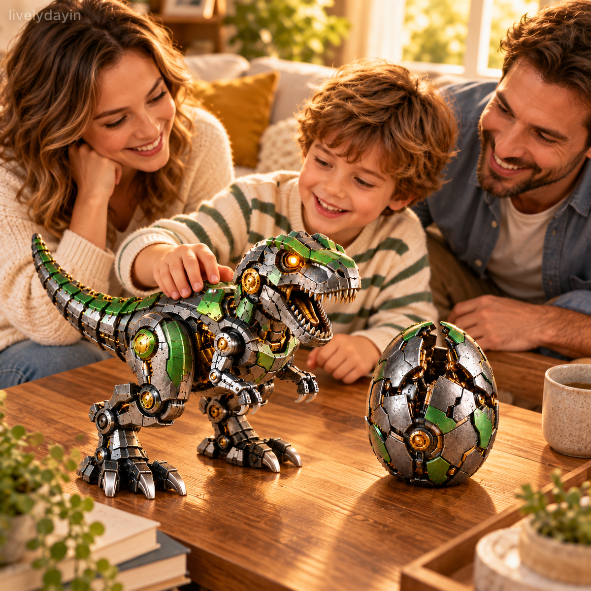 🦖 🥚🔥 Mechanical T-Rex Egg – From Mysterious Egg to Mighty Robotic Dinosaur!⚙️✨