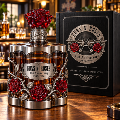 Roses 41st Anniversary Whiskey Decanter