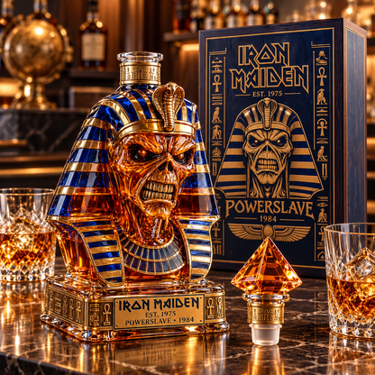 Powerslave Pharaoh Whiskey Decanter
