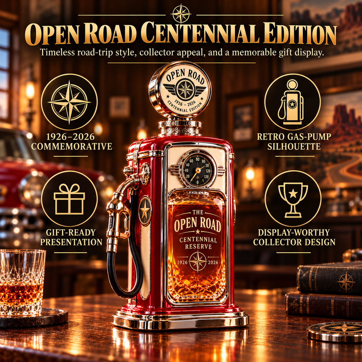 Open Road Centennial Edition styling and product features