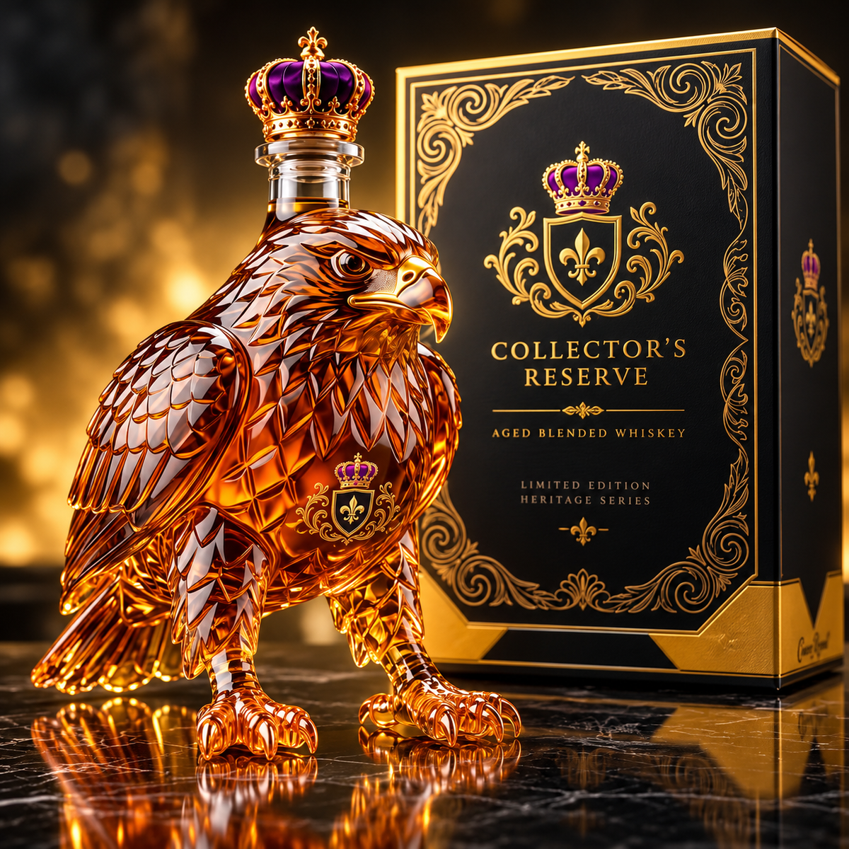 Iowa Hawkeyes 137th Anniversary (1889–2026) Whiskey Decanter
