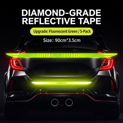 🔥Limited-time 50% off-Reflective Car Sticker Strips for Trunk & Rear Bumper