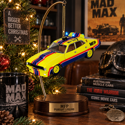 Mad Max MFP Interceptor Christmas Ornament