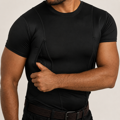 ⏰Limited Stock 50% OFF -Ambidextrous Concealed Carry Compression Shirt