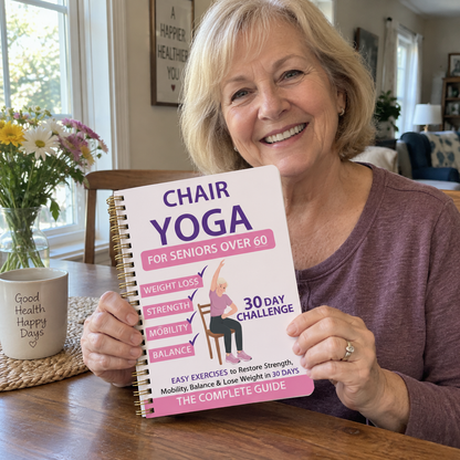 Chair Yoga for Seniors Over 60 – 40+ Gentle Exercises for Strength, Mobility & Balance
