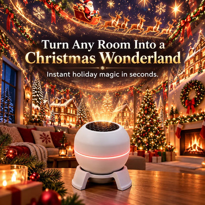 🎄✨ Turn Any Room Into a Christmas Wonderland – Festive Projection Night Light 🌟