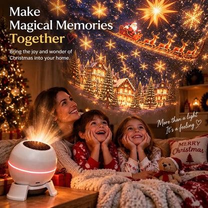 🎄✨ Turn Any Room Into a Christmas Wonderland – Festive Projection Night Light 🌟