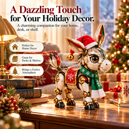 🎄 Magical Christmas Donkey Egg – 2-in-1 Egg-to-Donkey Transforming Mechanical Toy, Festive Collectible & Unique Holiday Gift 🎁✨
