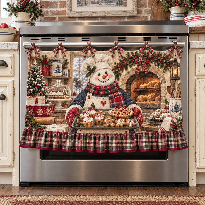 Frosty Bakery Oven Curtain