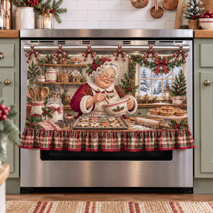 Holiday Baking Oven Curtain