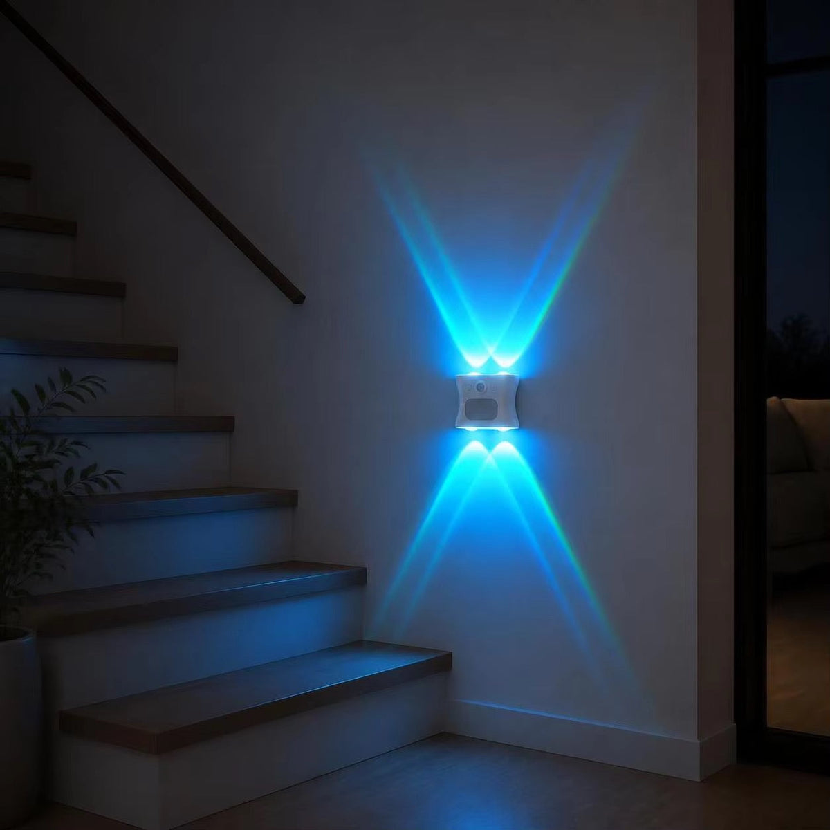 💡 LED Motion Sensor Wall Light – Automatic Wireless Lighting for Hallways, Stairs & More ✨