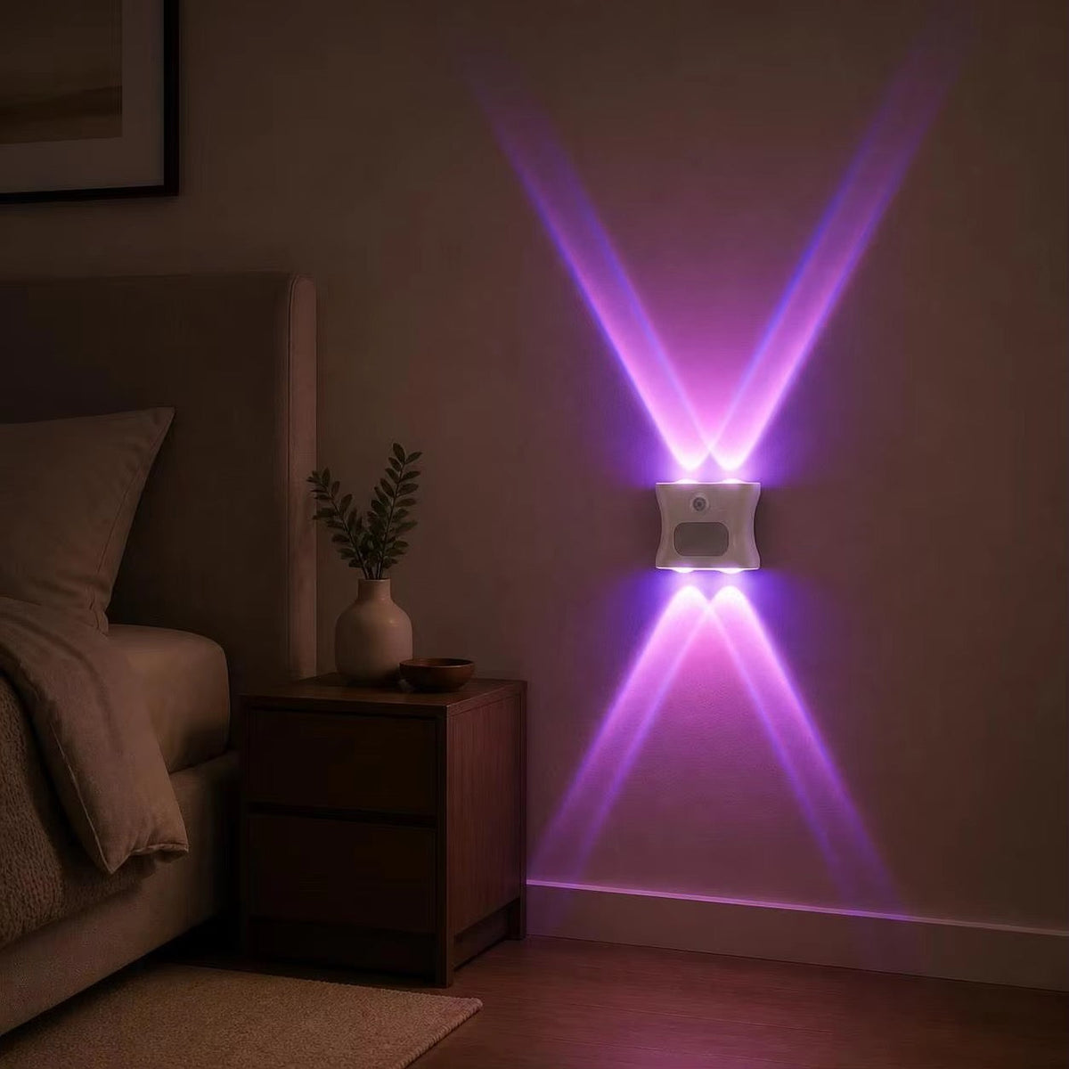 💡 LED Motion Sensor Wall Light – Automatic Wireless Lighting for Hallways, Stairs & More ✨