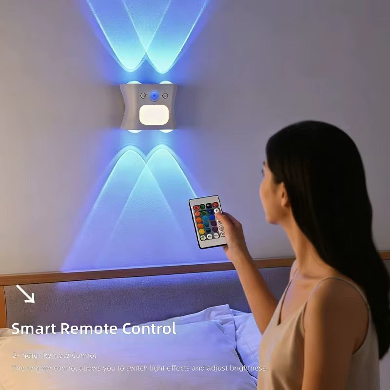 💡 LED Motion Sensor Wall Light – Automatic Wireless Lighting for Hallways, Stairs & More ✨