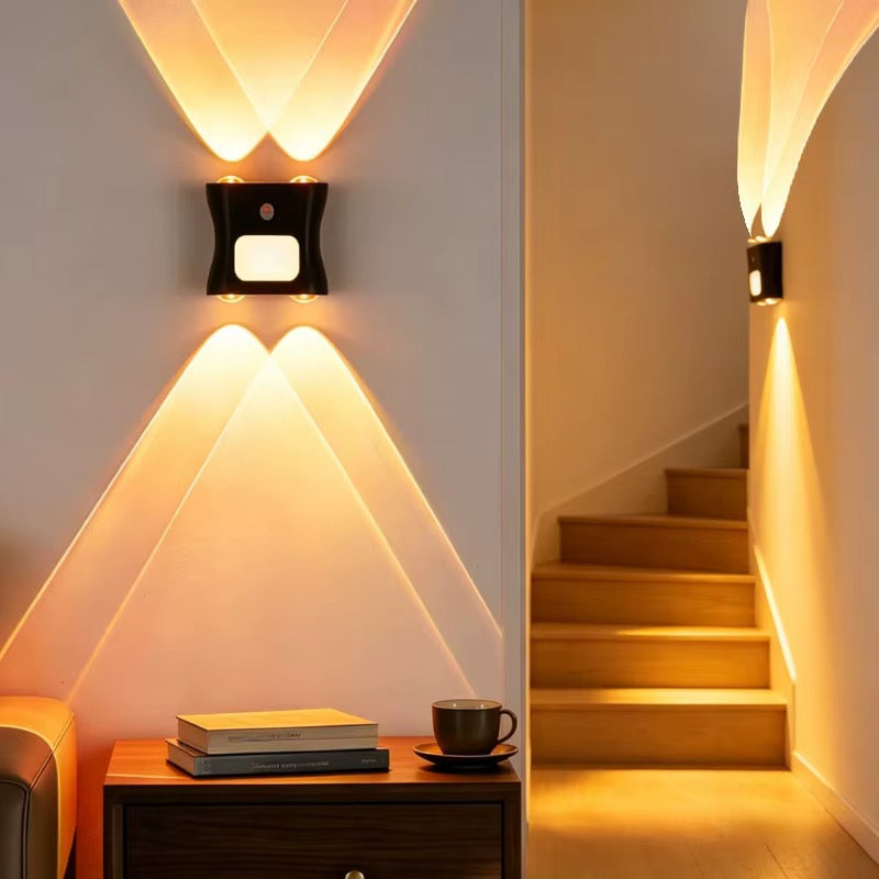 💡 LED Motion Sensor Wall Light – Automatic Wireless Lighting for Hallways, Stairs & More ✨