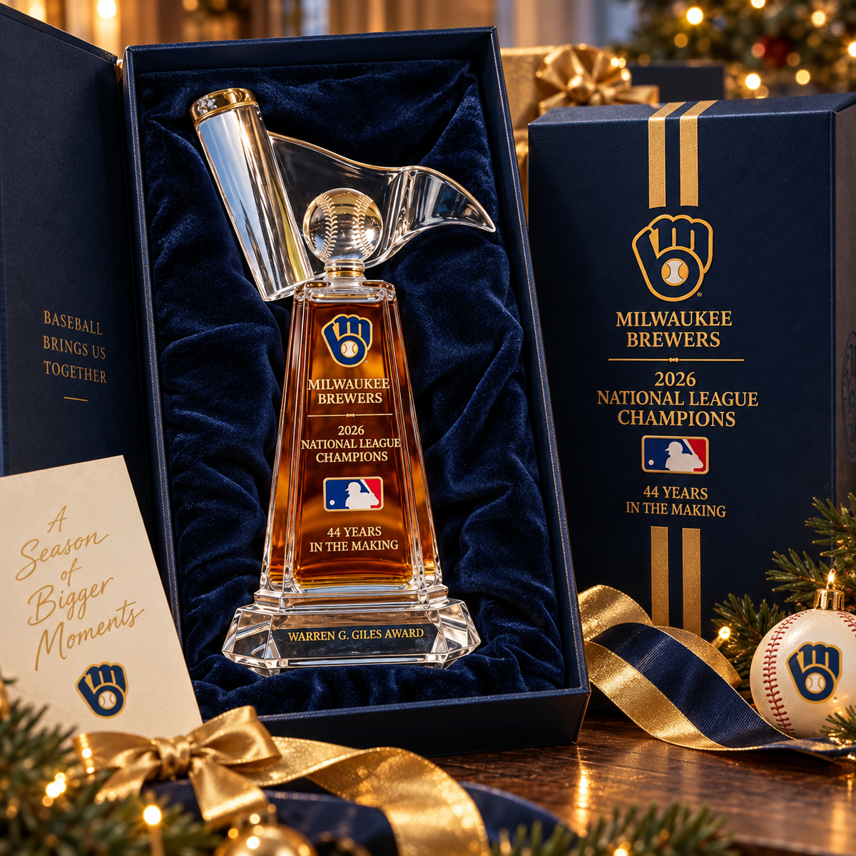 2026 Champions Whiskey Bottle