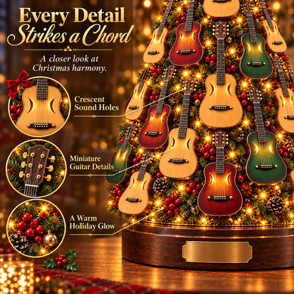 🔥 Last Day 50% OFF 🎸 Musical Guitar Christmas Tree Light