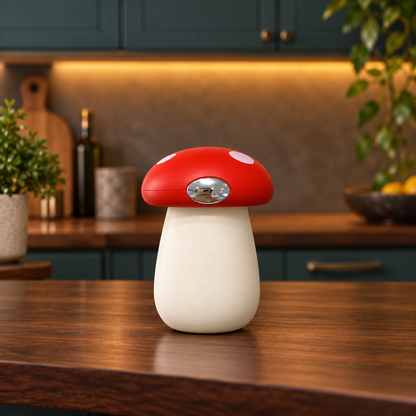 🍄 Magnetic Mushroom Bottle Opener – 3-in-1 Cap Remover & Can Opener Kitchen Gadget