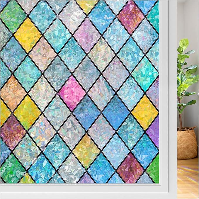 🪟Window Privacy Film – No Glue, No Tools, No Commitment!