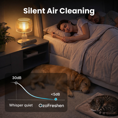 OzoFreshen supplier bedroom marketing illustration
