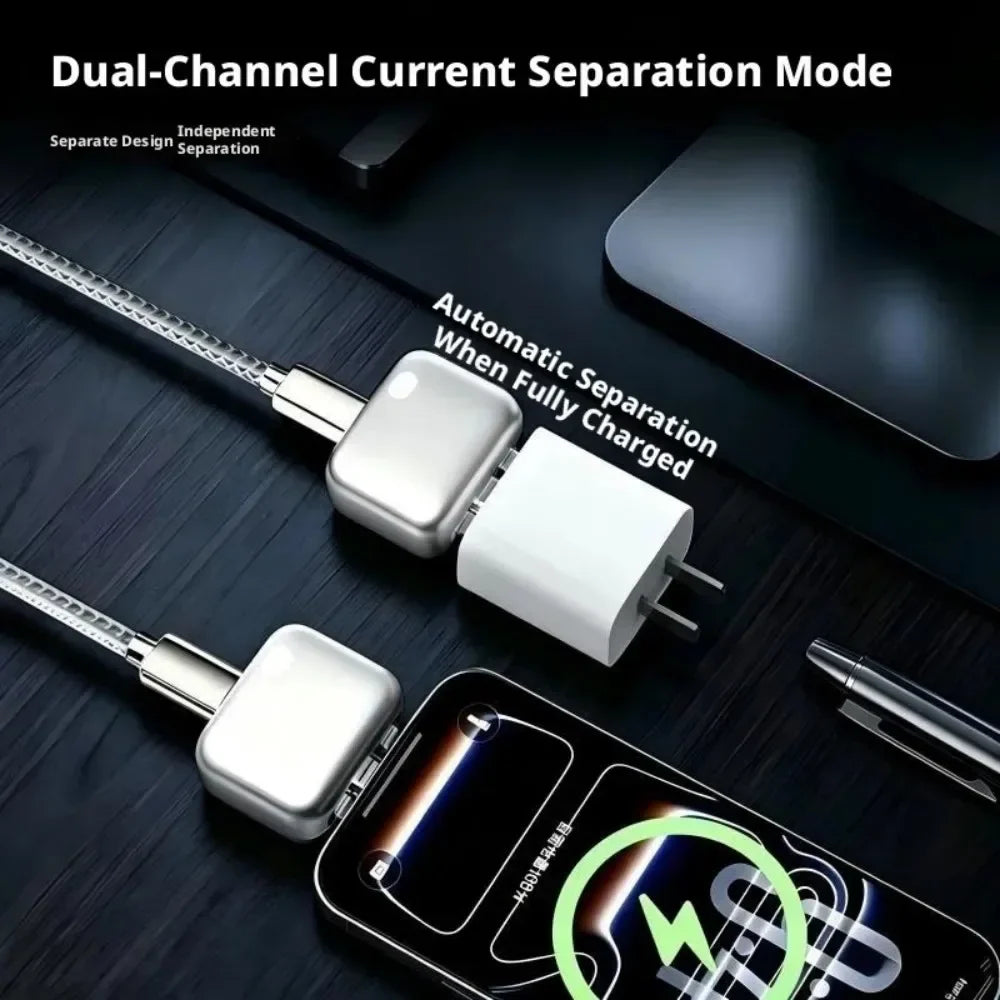 140W Smart USB-C Charging Adapter – Auto Power-Off & Phone Stand