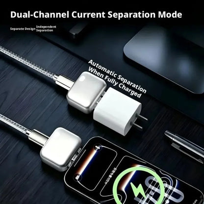 140W Smart USB-C Charging Adapter – Auto Power-Off & Phone Stand