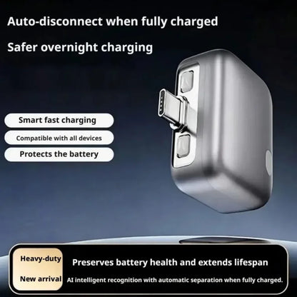 140W Smart USB-C Charging Adapter – Auto Power-Off & Phone Stand