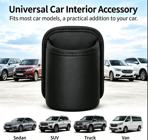 Universal Car Cup Holder Organizer Pouch