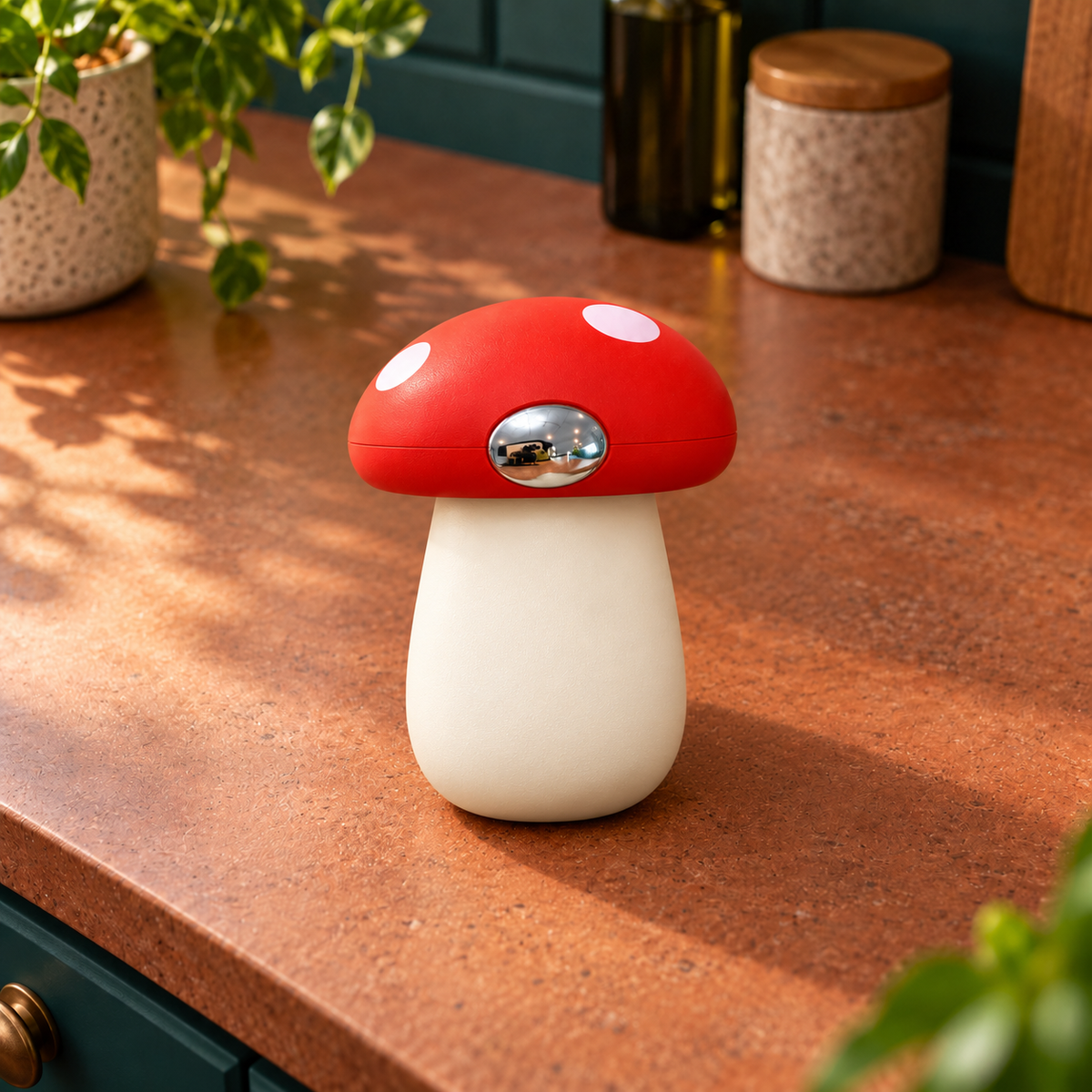 🍄 Magnetic Mushroom Bottle Opener – 3-in-1 Cap Remover & Can Opener Kitchen Gadget