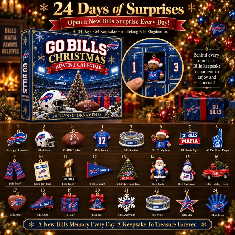 Buffalo Bills Advent Calendar detail