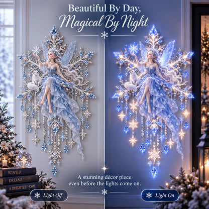 Free shipping——❄️Ice Snow Elf Starfall Wall Light