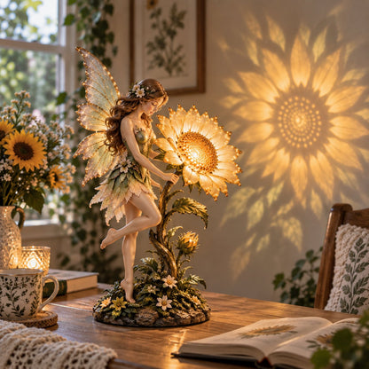 🌻Enchanted Sunflower Fairy Projection Lamp