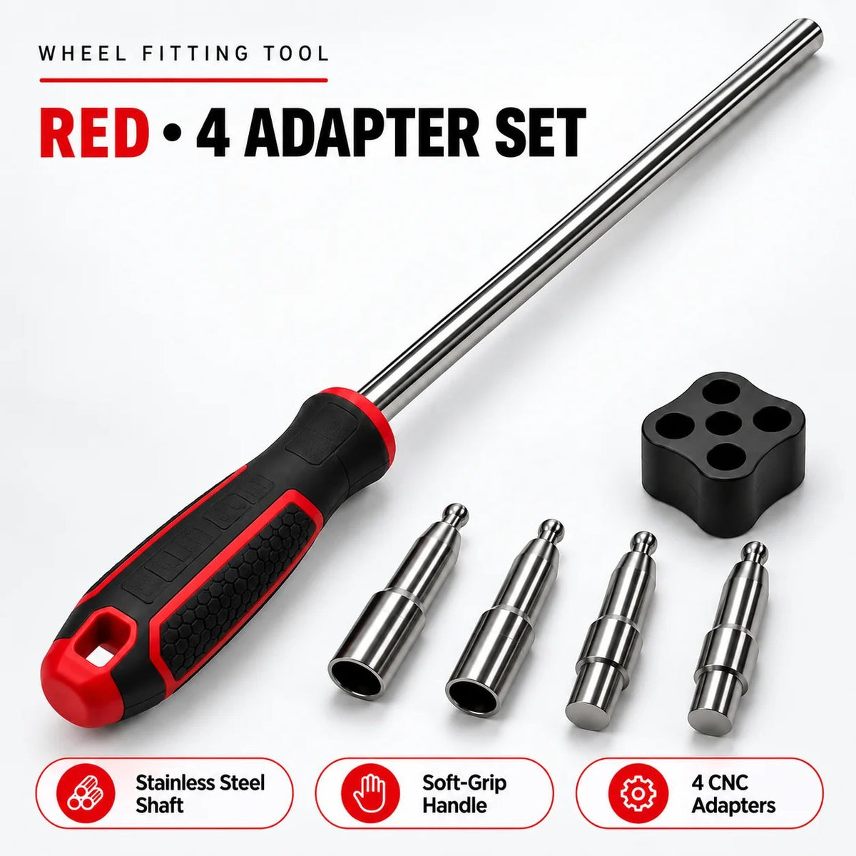 🔧 Heavy-Duty Wheel Fitting Tool – Hub Alignment & Tire Mounting Assistant