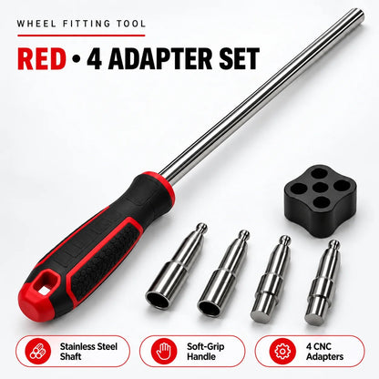 🔧 Heavy-Duty Wheel Fitting Tool – Hub Alignment & Tire Mounting Assistant
