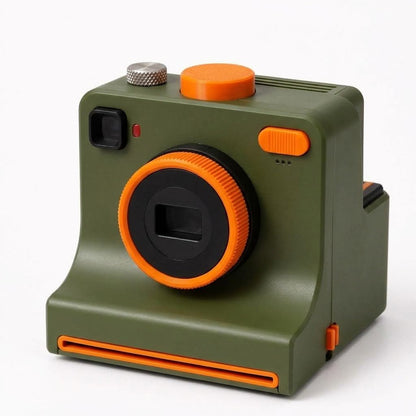 3D Printed Latte Art Camera + 4 Stencil Set